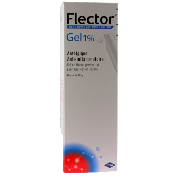 Flector 1% gel - flacon de 100 g