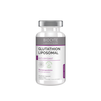 Glutathion Liposomal anti-oxydant Biocyte - 30 gélules micro-encapsulés