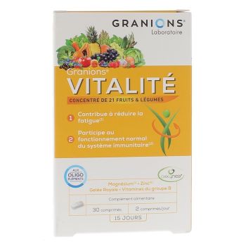 Vitalité Granions - boîte de 30 comprimés