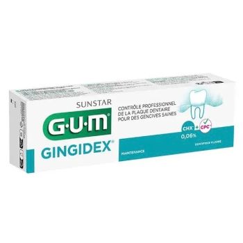 Gingidex dentifrice plaque dentaire Gum - tube de 75ml