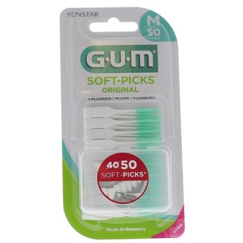 Brossettes interdentaires soft-picks jetable régular Gum - 50 brossettes