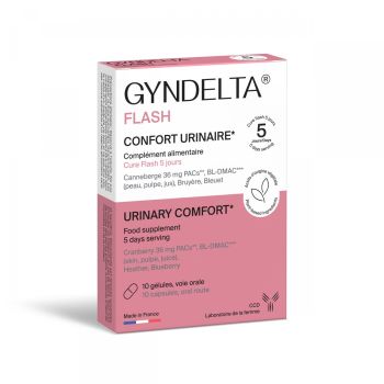 Gyndelta flash - boite de 10 Gélules