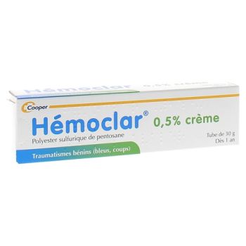 Hémoclar 0,5% crème - tube de 30g