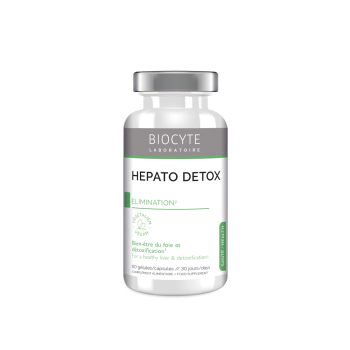 Hepato Detox Biocyte - 60 gélules micro-encapsulés