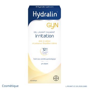 Hydralin Gyn Irritation Gel Lavant Calmant 400ml équilibre intime