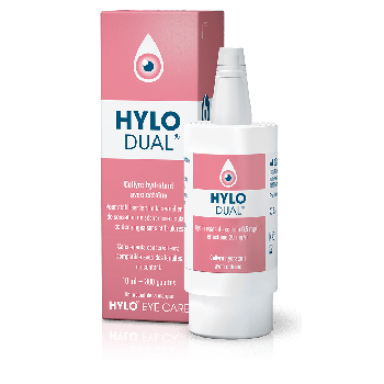 Collyre hydratant Hylo-dual - flacon de 10 ml