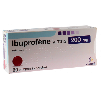 Ibuprofène 200mg comprimés - Douleurs et fièvre - 30 comprimés