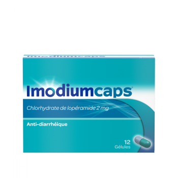 Imodiumcaps 2mg - boite de 12 gélules