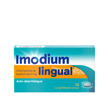 Imodium Lingual 2mg - 12 lyophilisats oraux