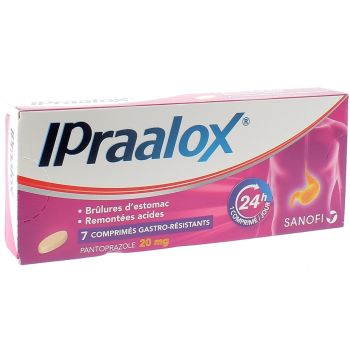 Ipraalox comprimé gastro-resistant - 7 comprimés