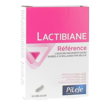 Lactibiane référence microbiote gélules Pileje - boite de 10 gélules