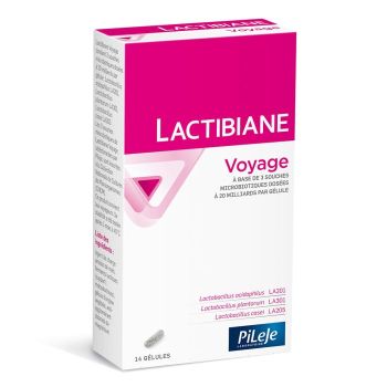 Lactibiane voyage 480 mg Pileje - boite de 14 gélules