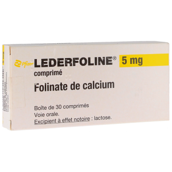 Lederfoline 5mg comprimé - boîte de 30 comprimés