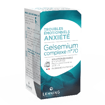 Gelsemimum complexe n°70 solution buvable en gouttes Lehning - flacon de 30 ml