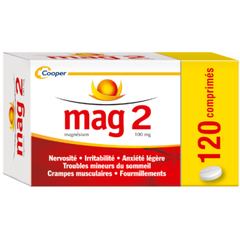 Mag 2 100mg comprimé - boîte de 120 comprimés