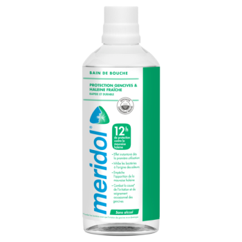 Meridol bain de bouche haleine sûre - flacon de 400 ml