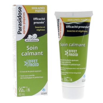 Soin calmant après piqure d'insectes Parasidose - tube de 40 ml