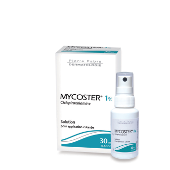 Mycoster 1% solution pour application cutanée - flacon de 30ml