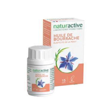 Huile de bourrache Naturactive - boite de 60 capsules