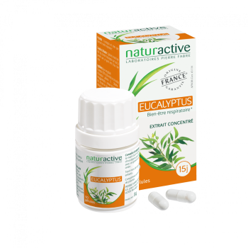 Elusanes Eucalyptus Naturactive - boîte de 30 gélules