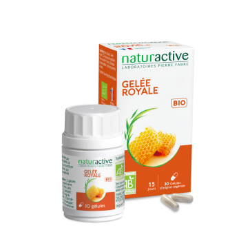 Gelée royale bio Naturactive - boîte de 30 gélules