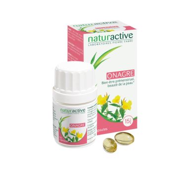 Elusanes onagre Naturactive - boîte de 30 capsules