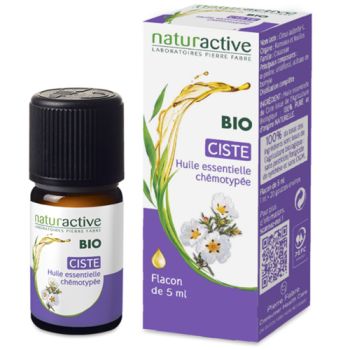 Huile essentielle de Ciste BIO Naturactive - flacon de 5 ml