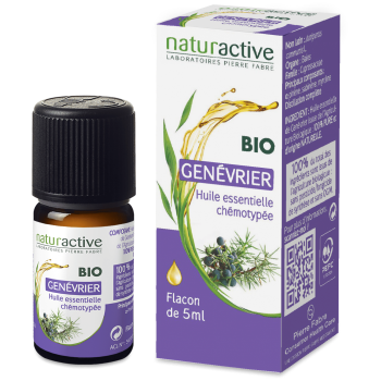 Huile essentielle de Genévrier BIO Naturactive - flacon de 5 ml