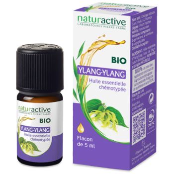 Huile essentielle d'Ylang-ylang BIO Naturactive - flacon de 5 ml