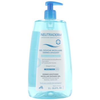 Gel douche micellaire dermo-protecteur Neutraderm - flacon de 1 litre