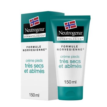 Crème pieds très secs et abîmés Neutrogena - tube de 150 ml