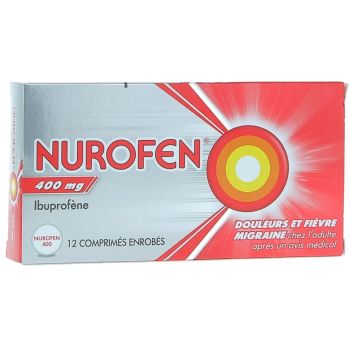 Nurofen 400mg - 12 comprimés enrobés