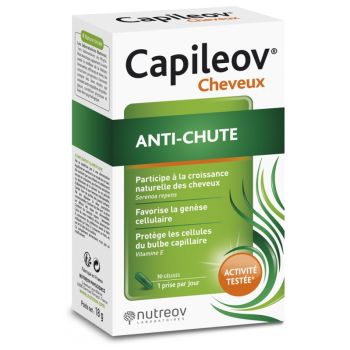 Capileov anti-chute double action Nutreov - boite de 30 gélules