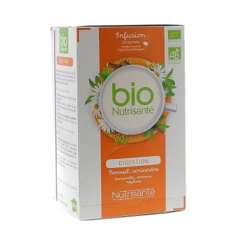 Infusion digestion BIO Nutrisanté - 20 sachets