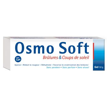 Osmo soft brûlures & coups de soleil gel - tube de 50 g