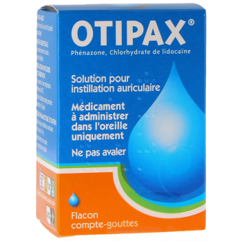 Otipax solution pour instillation auriculaire - flacon de 15 ml