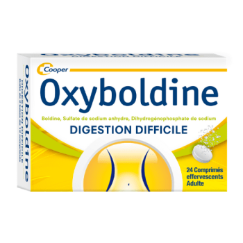 Oxyboldine comprimé effervescent - boîte de 24 comprimés