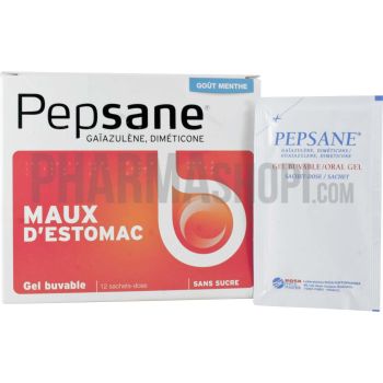 Pepsane gel buvable en sachet-dose - boîte de 12 sachets