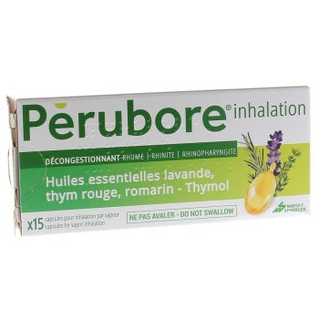 Pérubore inhalation - 15 capsules