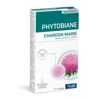 Phytobiane Chardon marie Pileje - boite de 30 comprimés