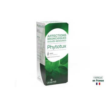 Phytotux sirop affections bronchiques aiguës benignes Lehning - flacon de 250 ml