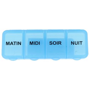 Pilulier journalier petit format Médicapoche - un pilulier