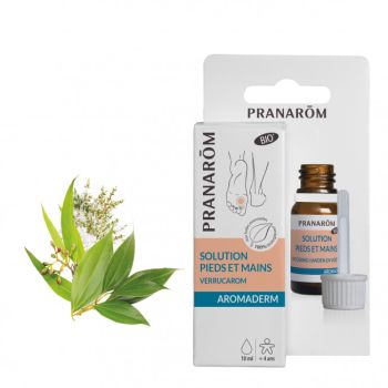 Aromaderm Lotion pieds et mains Pranarôm - flacon de 10 ml