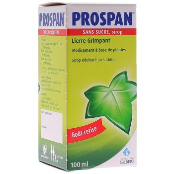 Prospan sans sucre sirop - flacon de 100 ml