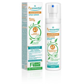 Spray aérien assainissant aux 41 huiles essentielles Puressentiel - spray de 75 ml