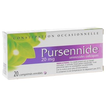 Pursennide 20mg comprimé enrobé - boîte de 20 comprimés