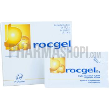 Rocgel 1,2g suspension buvable en sachet-dose - boîte de 24 sachets