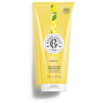 Gel douche bienfaisant cédrat Roger & Gallet - tube de 200 ml