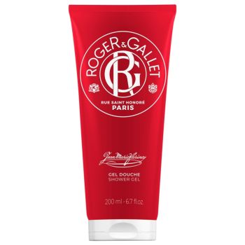 Gel douche fraîcheur vivifiant Jean-Marie Farina Roger & Gallet - tube de 200 ml