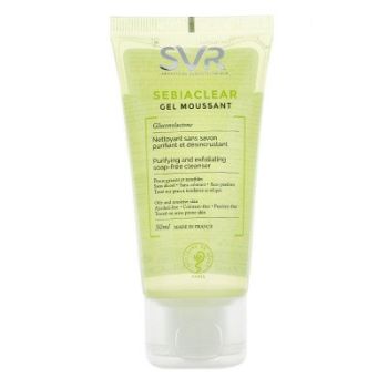 Sebiaclear gel moussant SVR - flacon pompe de 50 ml